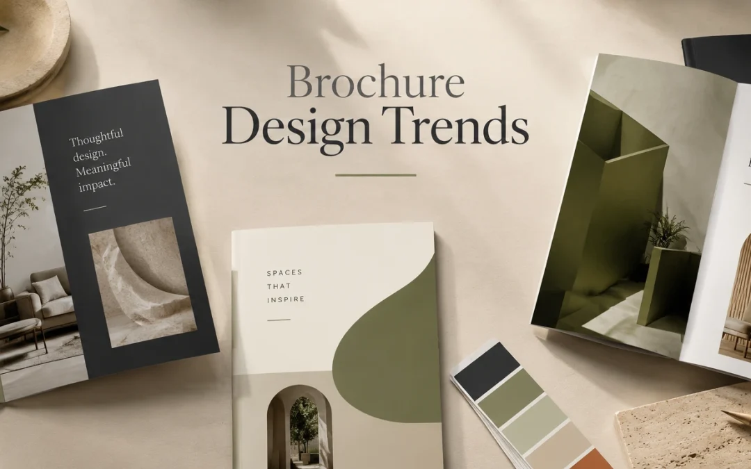 Brochure & Booklet Design Trends 2026: Modern Ideas & Examples