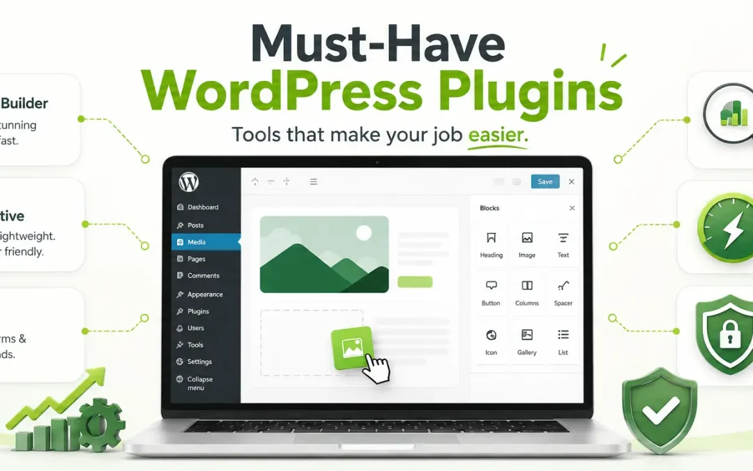 Must-Have WordPress Plugins That Will Make Your Job Easier