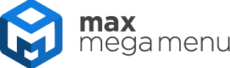 max mega menu logo