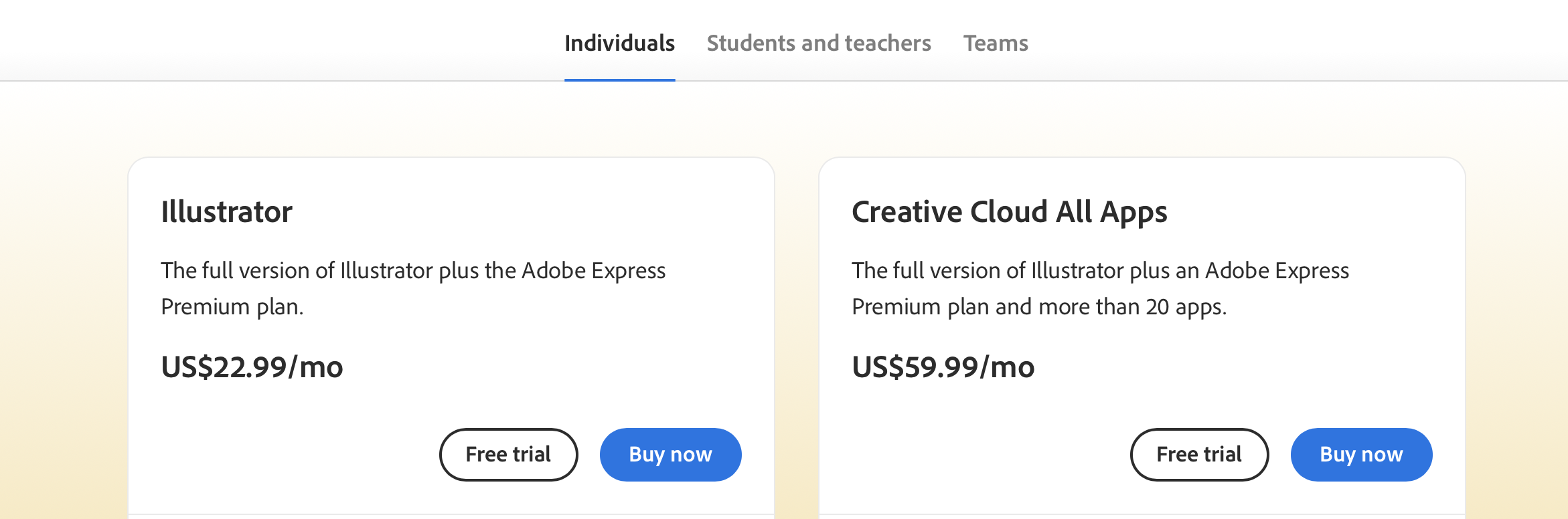 Adobe Illustration Pricing Adobe Illustration Pricing