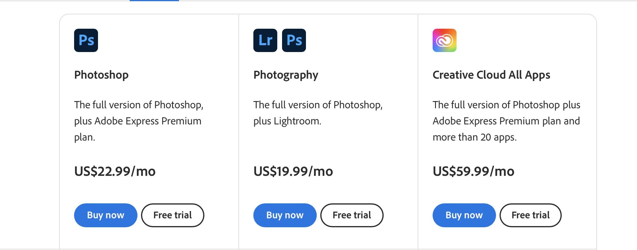 Adobe Photoshop Pricing Adobe Photoshop Pricing