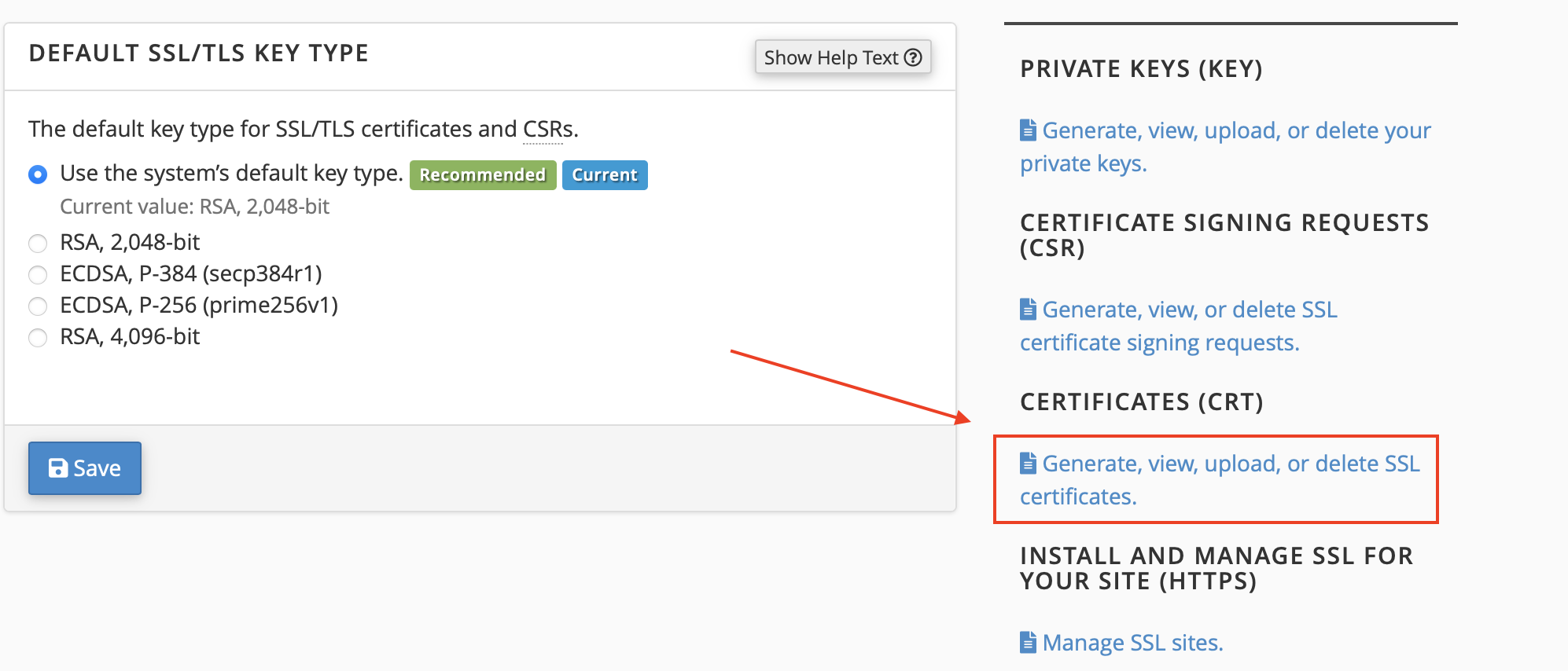 Generate SSL