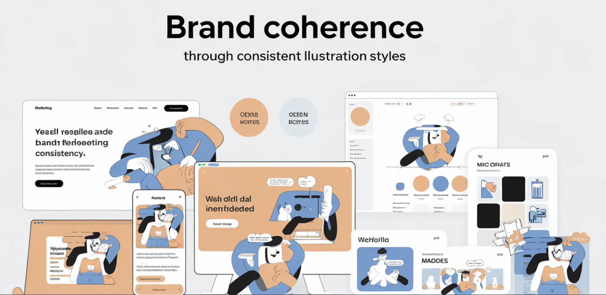 Great Illustrations for Brand Identity: Maintaining Brand Coherence