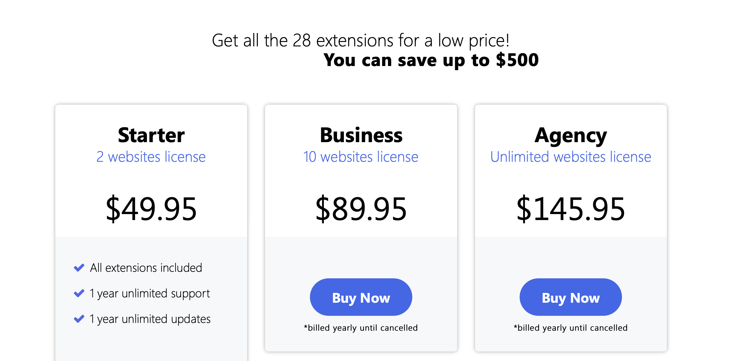 Popup Builder Pricing