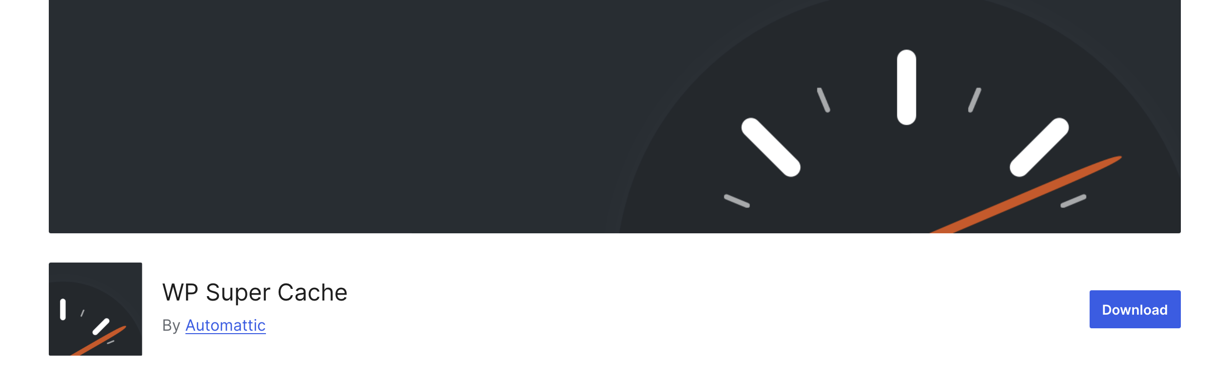 WP Super Cache Plugin WP Super Cache Plugin