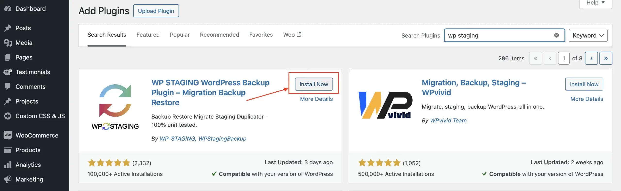 Set Up a WordPress Staging Site Wp Staging Plugin