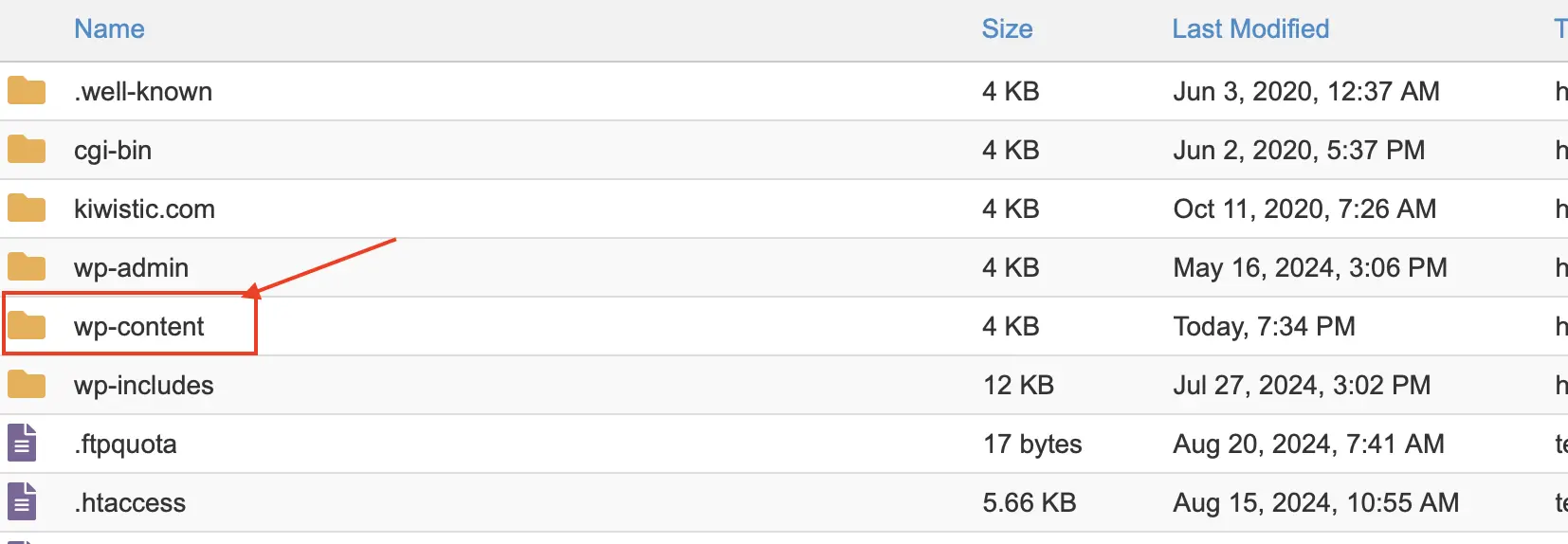 Change WordPress Theme via cPanel: wp-content folder