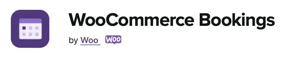 WooCommerce Bookings Plugin