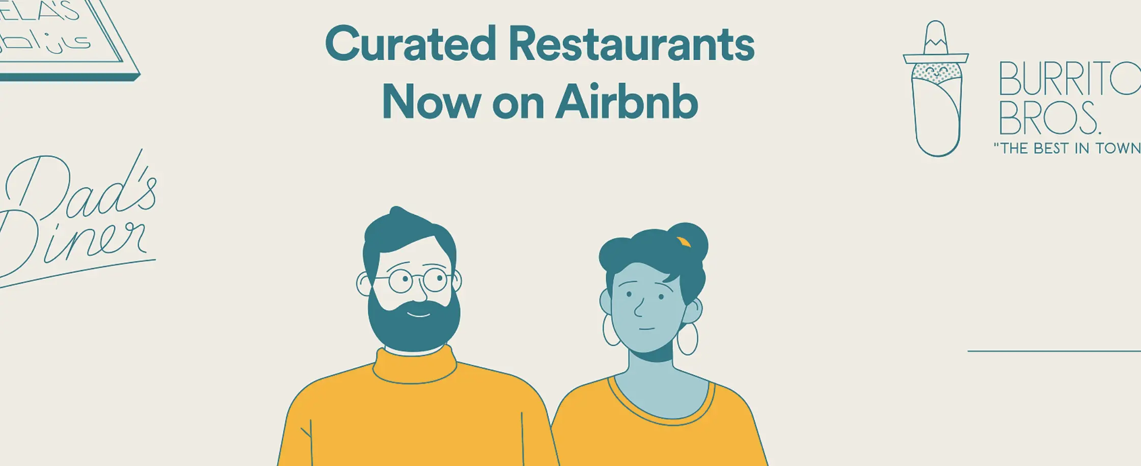 Airbnb Illustration | Great Illustrations for Brand Identity