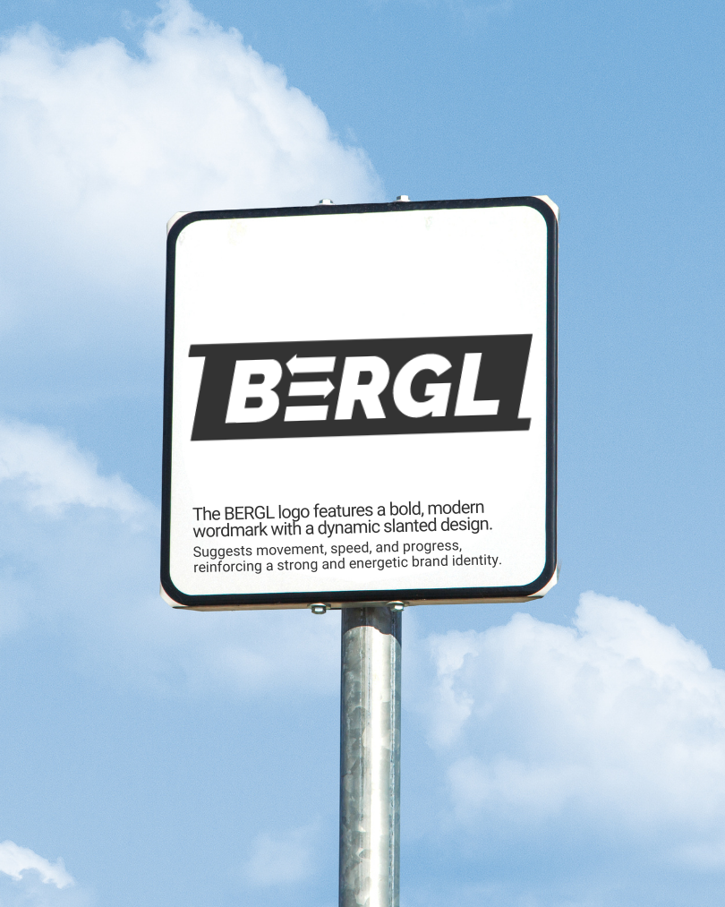 BERGL Transport Logo Design
