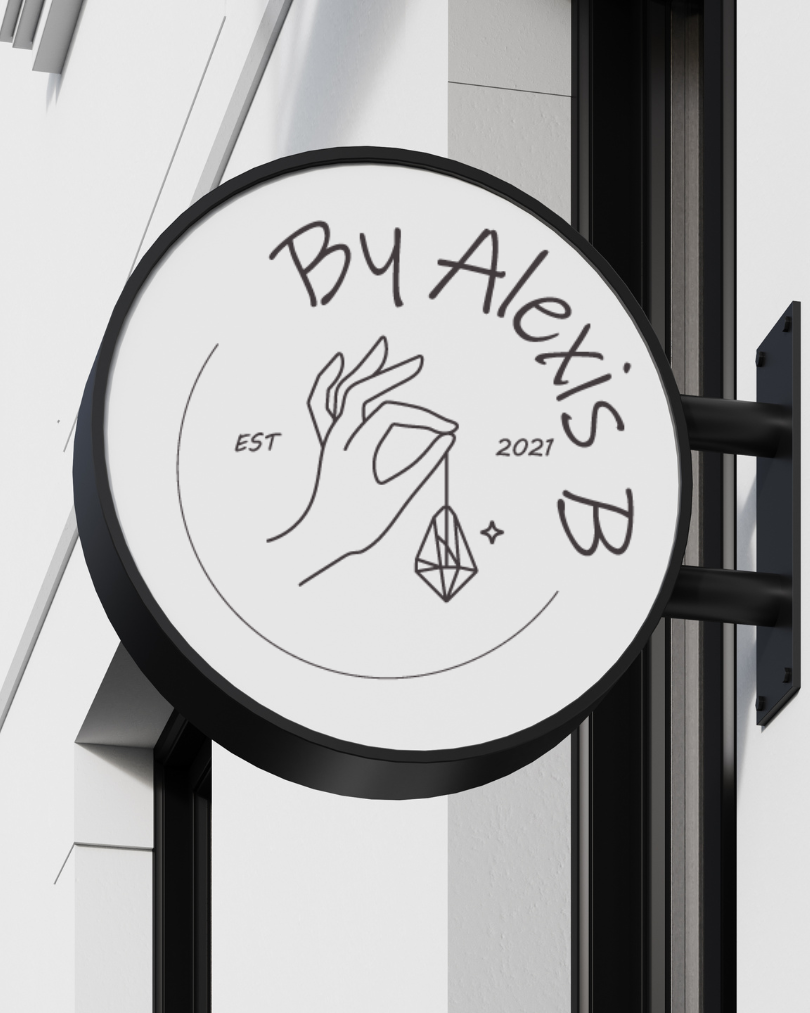 By Alexis B logo Design By Alexis B logo Design