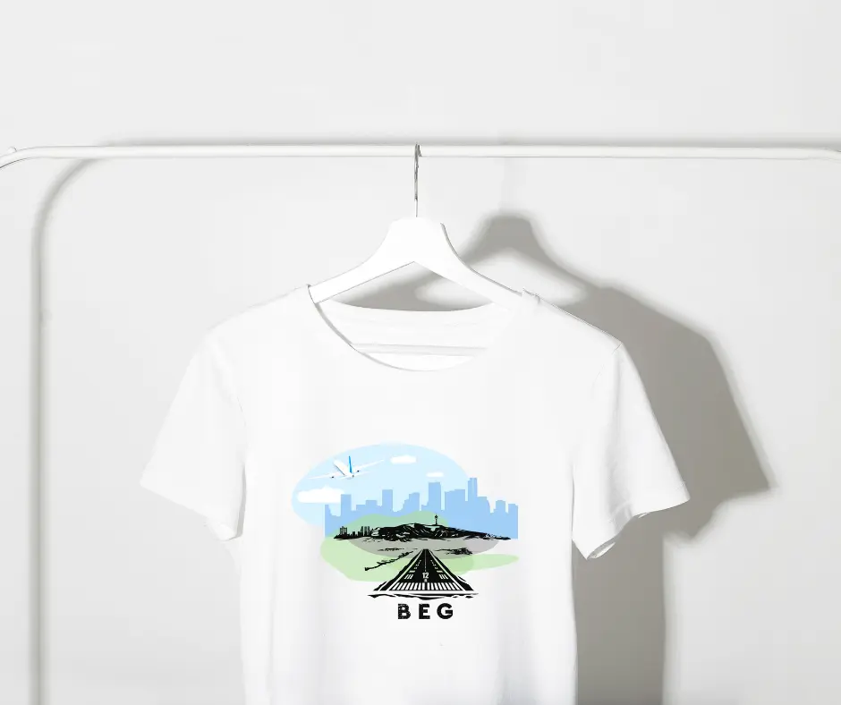 BEG Airport Illustration T-Shirt BEG Airport Illustration T-Shirt