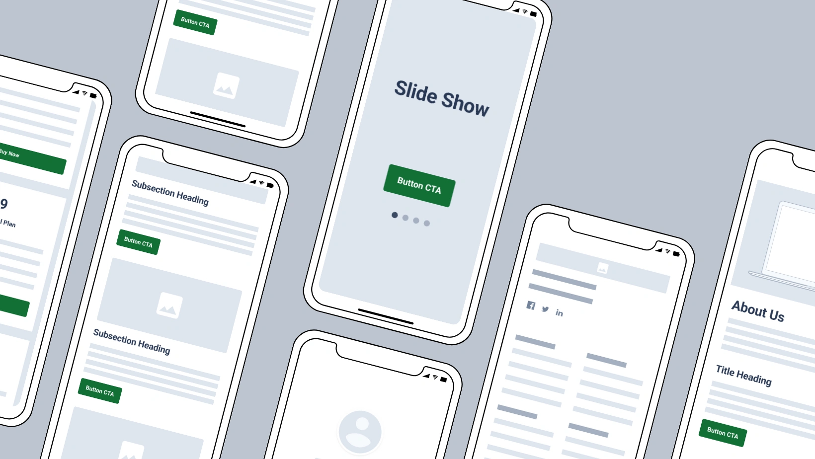 Wireframe mobile app Wireframe mobile app