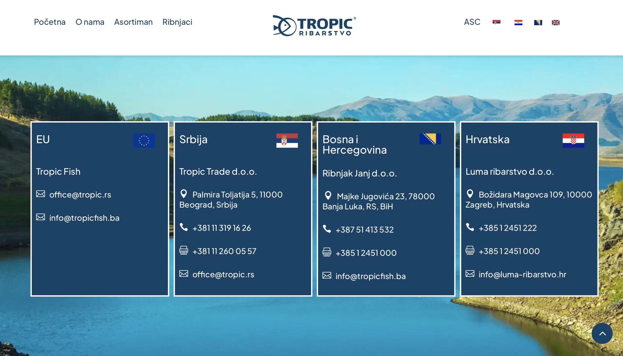 Tropicfish - Contact