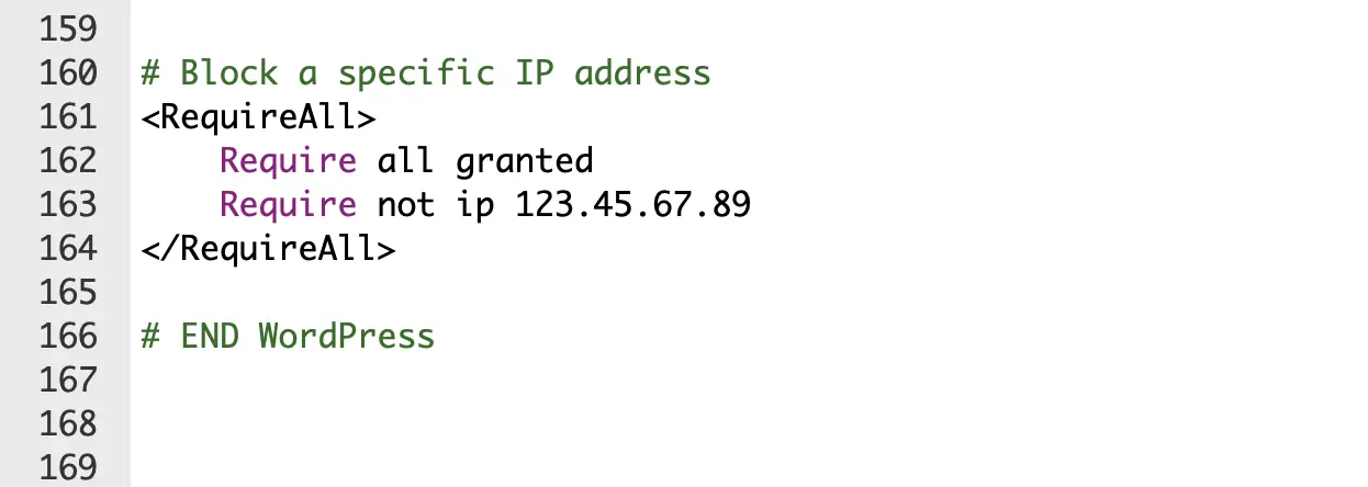 Block IP Addresses in WordPress htaccess Block IP Addresses in WordPress htaccess