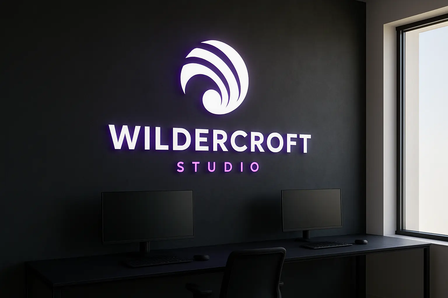 Wildercroft Studio brand identity development and application