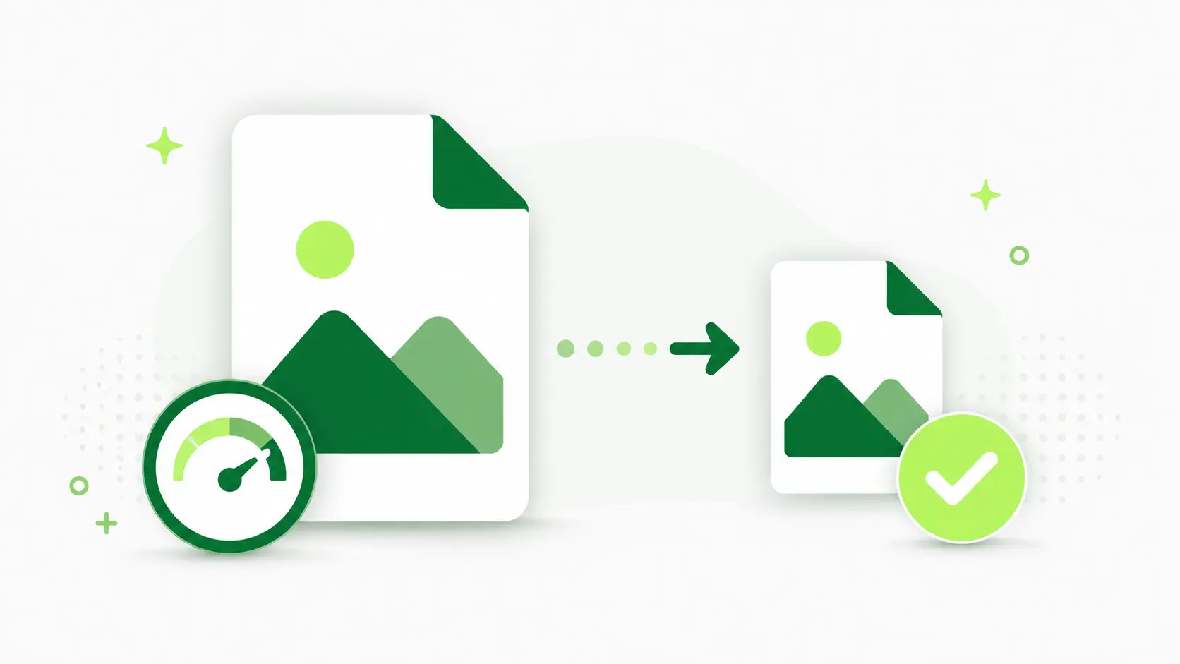 WordPress plugin interface compressing and optimizing uploaded images